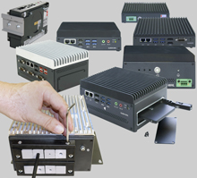 BOX-PC und 19 Zoll Rack Server PC